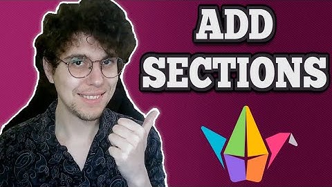 Hoe voeg je secties toe in Padlet?