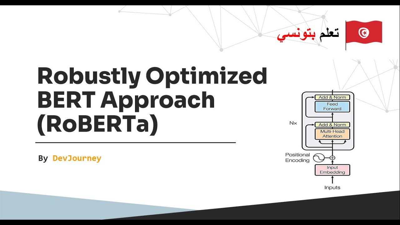 Robustly Optimized BERT Approach (RoBERTa) - بلهجة التونسية