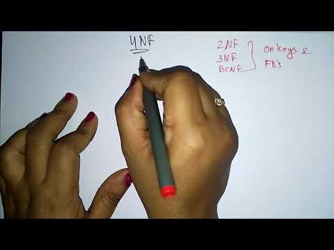 4nf normalization in database with example | DBMS | Lec-53 | Bhanu Priya