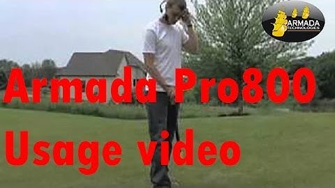 Armada Technologies Pro800 Wire and Valve Locator Usage video