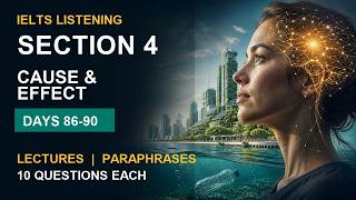 IELTS Listening Practice | Section 4 Cause and Effect | Days 86-90