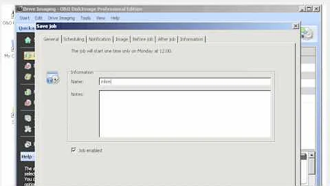 O&O DiskImage 6 - Creating a task for incremental images