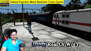 WAP-7 Sabari Express Ottappalam to Tambaram Realistic Indian Train Game | Train Simulator Classic screenshot 4