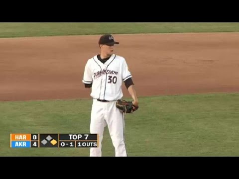 Peoples gets strikeout for Akron