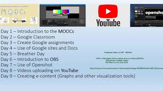 Feedback video FDP -MOOCs