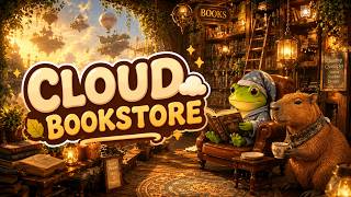☁️ Secret Cloud Bookstore | Dreamy Sleep Ambience for Reading, Focus &amp; Relaxation