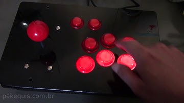 Arcade LED Buttons effects demo (with Arduino Uno and Mini Pro)