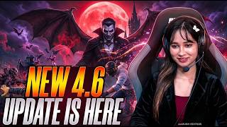 BGMI NEW VAMPIRE UPDATE 😍PLAYING BGMI 4.6 UPDATE LIVE🥳 |#bgmilive #girlgamer #pubgmobile