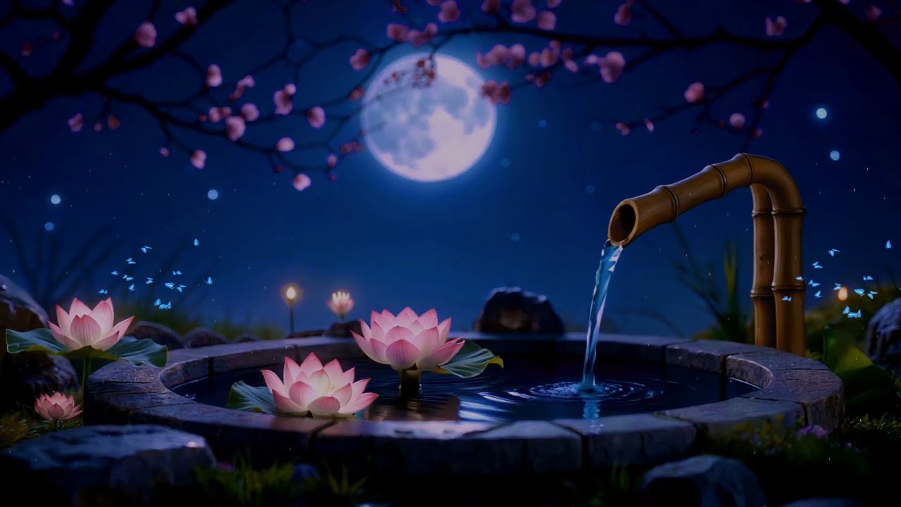 Instant Peace of Mind 🌿 Water Sounds and Relaxing Music for Mental Ease