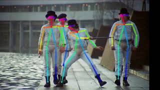 OpenPose test on A Clockwork Orange