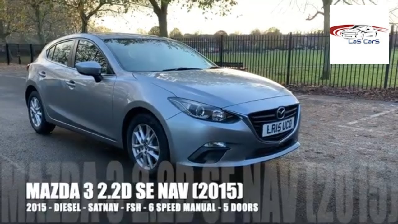 2015 MAZDA 3 SE NAV for sale Colchester LASCARS (Used Cars for Sale
