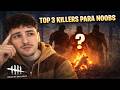 TOP 3 KILLERS PARA INICIANTES no Dead by Daylight (FÁCEIS e FORTES!)