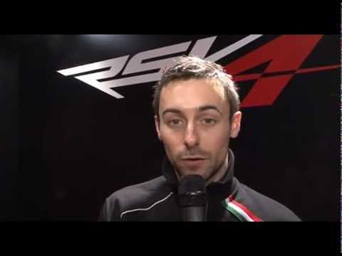 Aprilia Racing Team 2012 -- Intervista Eugene Laverty naked whey