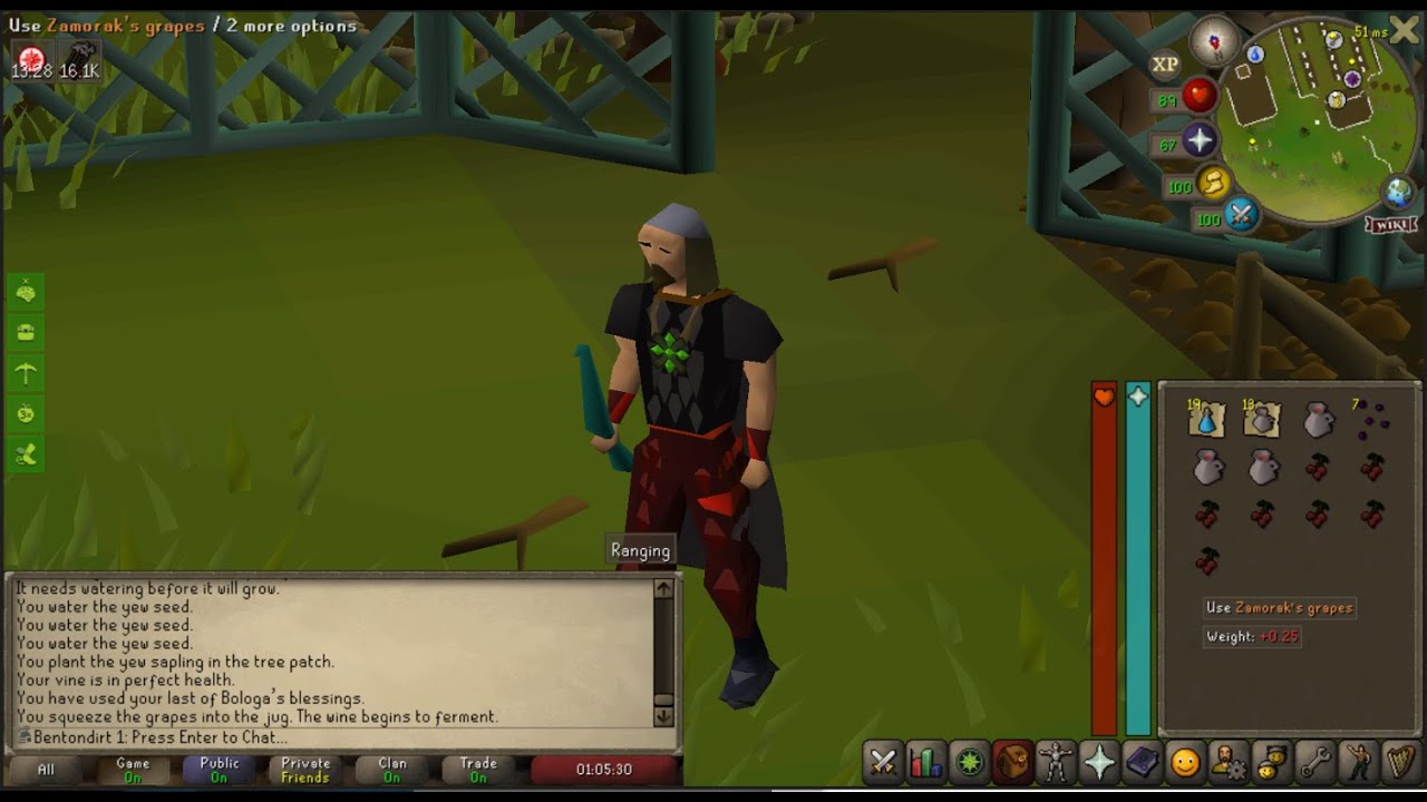 OSRS Twisted League Herblore Training Ranging Potions YouTube
