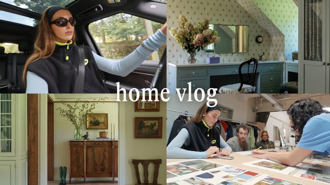 a few days in my life | home, work + dairy boy