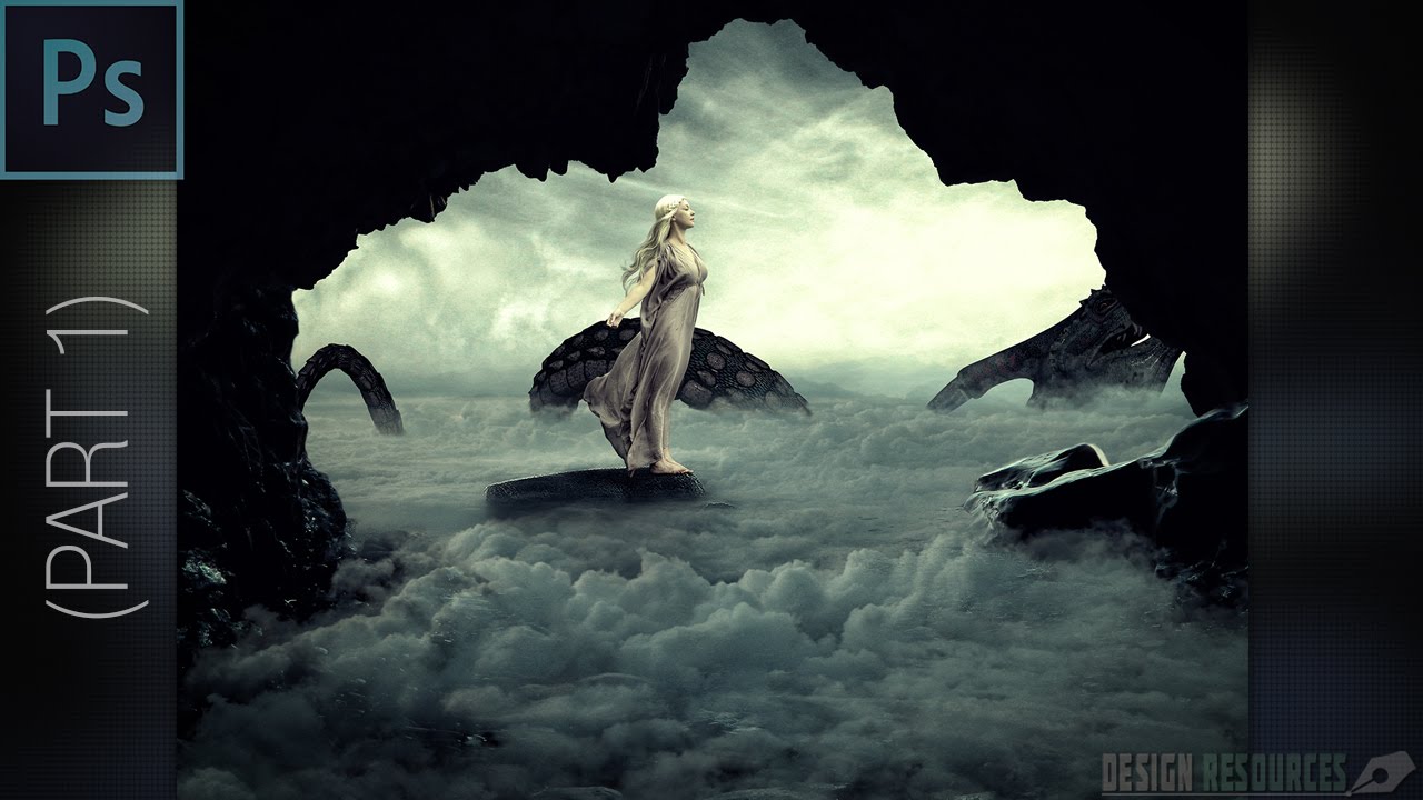 Mother Of Dragons Photo Manipulation — Photoshop Tutorial #1