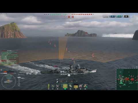 World of warships Battle 21 Replay