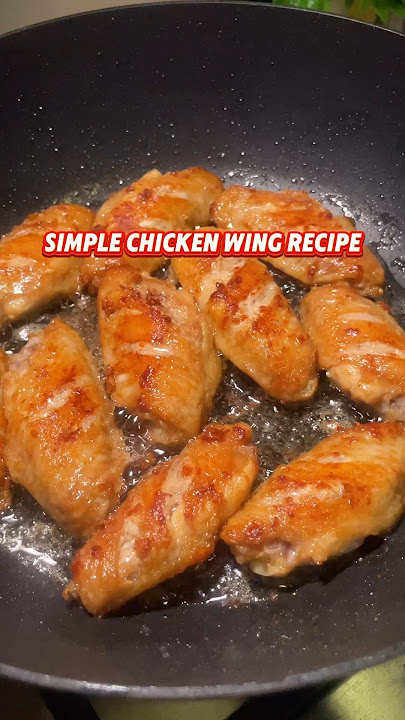 Download lagu Simple Chicken Wing recipe #recipe #easyrecipe #chickenwings #chinesefood #chinesecuisine