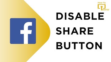 How Do i Disable the share Button on Facebook 2024 [ Easy ]