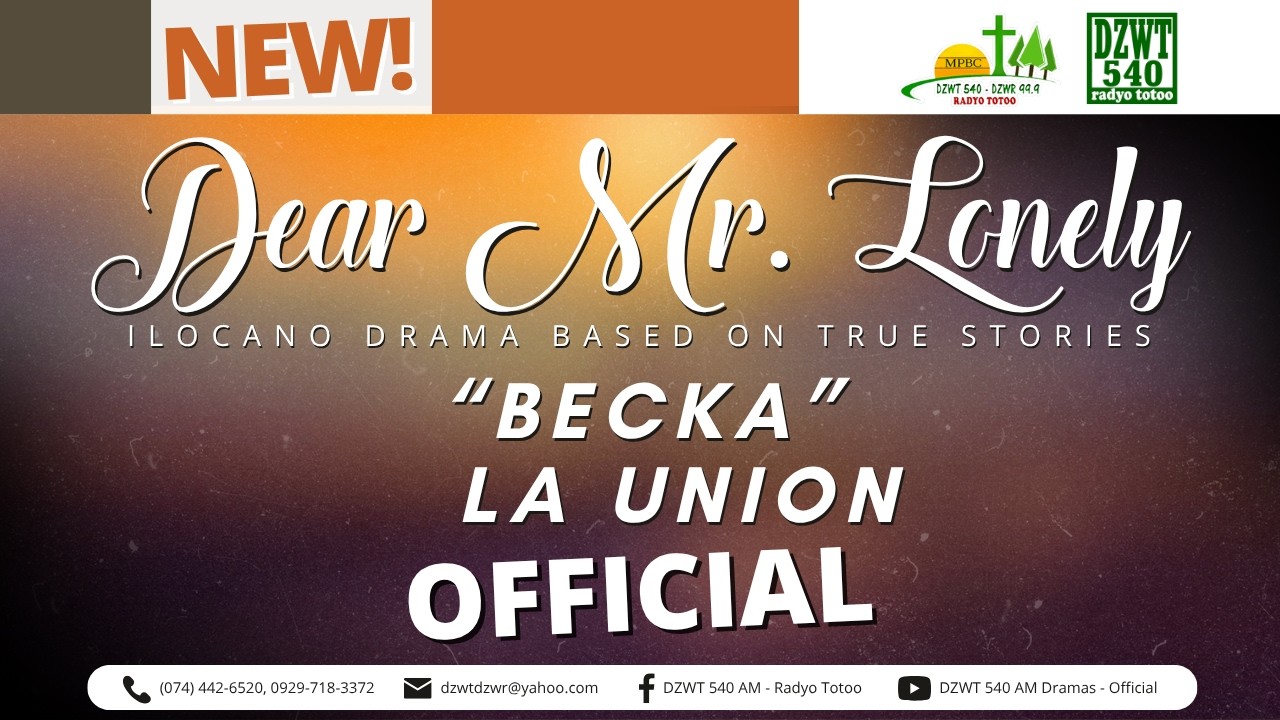 Dear Mr. Lonely - Becka | May 13, 2026 #DZWTDramasOfficial # ...