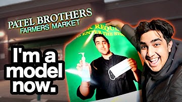 MODELING FOR THIS SUPERMARKET (whether they like it or not)