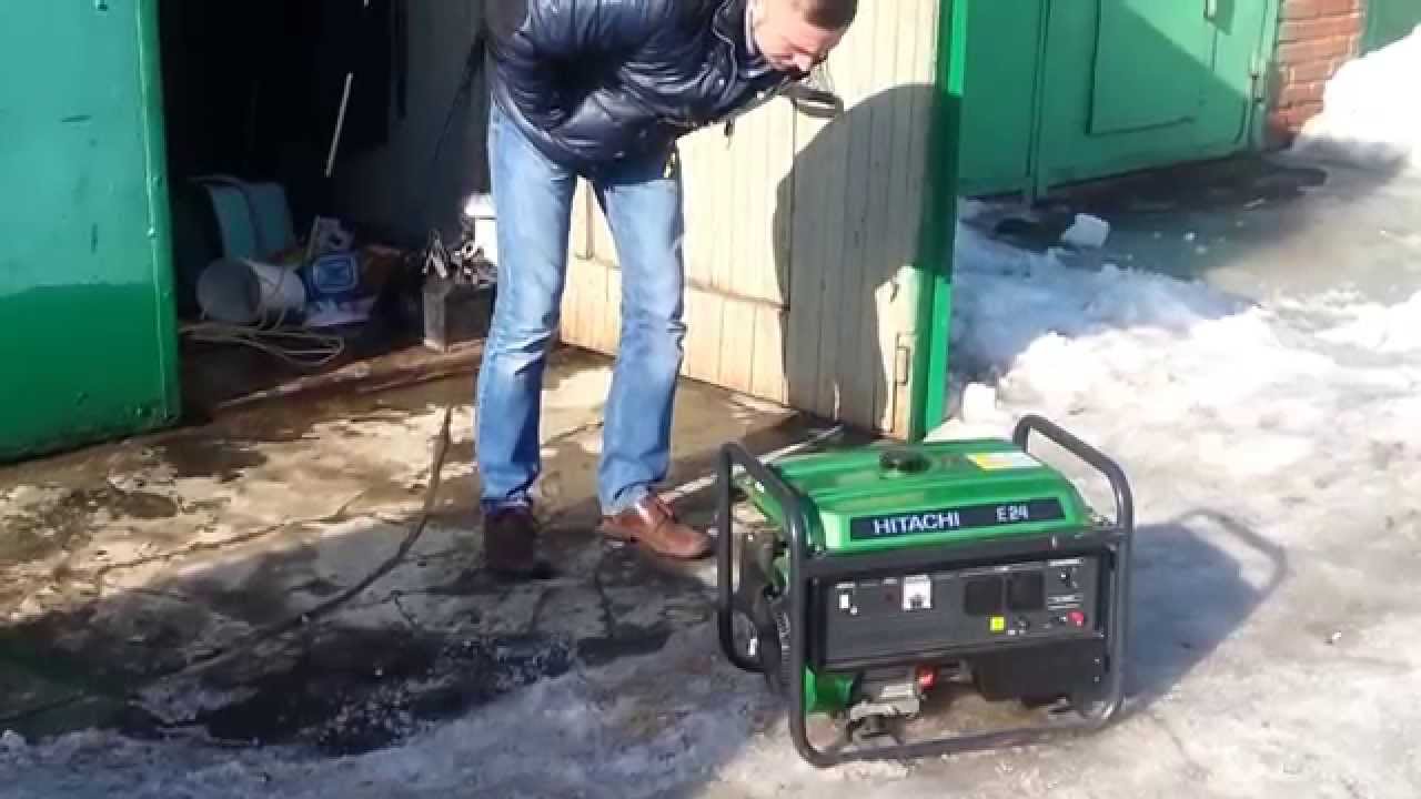 Генератор хитачи е24