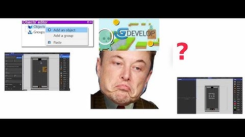 Quand faut-il rendre un objet GLOBAL dans GDEVELOP ??