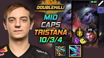 Tristana Mid Build Caps Navori Quickblades Lethal Tempo - LOL EUW Challenger Patch 13.13