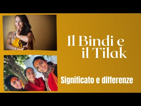 Video: Perché si usa tilak?