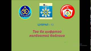 картинка: Тоо , цифртэй холбоотой бодлого
