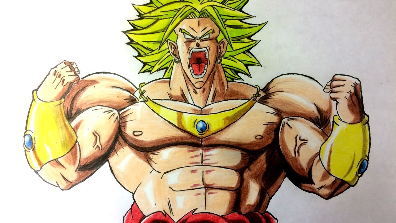 Featured image of post Como Dibujar A Broly Normal This is the same super saiyan transformation many of the other saiyans achieved in the series granting broly the usual power and speed increase just like any other saiyan would receive