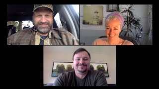 Brad Jones from Ridley Funeral Home and Shannon Leahy of LIghthouse Storytelling