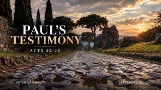 27 September 2026 - Peter van Breda - Paul's Testimony