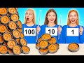 100 Camadas Alimentares Desafio | Cozinha Saborosa Hacks por Bubba DO Challenge
