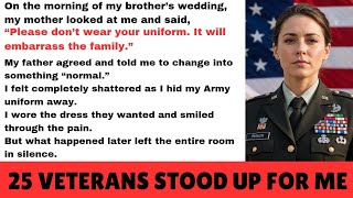 My Family Told Me Not to Wear My Uniform — Then 25 Veterans Stood Up ... 
