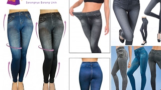 Slim n Lift Celana Jeans Legging Pelangsing Burn Fat Fashion Wanita