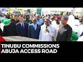 Tinubu Commissions Abuja Airport Access Road Linking Zuba and Abuja Airport