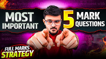 🤫5 Mark Questions OUT? | Most Important Questions for SSC Board Exam 2026! | Maharashtra State Board