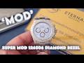 SUPER MOD Daytona 126505 40mm Diamond Bezel V3 4131 (Weight Adjusted)