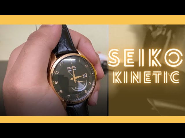 Seiko Kinetic Watch | SRN054 Review India | Best Seiko watch to buy -  YouTube