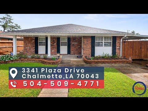 3341 Plaza Drive, Chalmette, LA home video tour