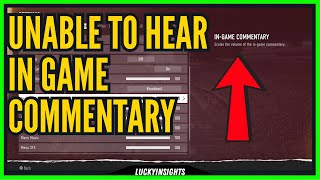 Information NCAA 25: How to fix unable to hear commentary!! (Easy Guide) Guide