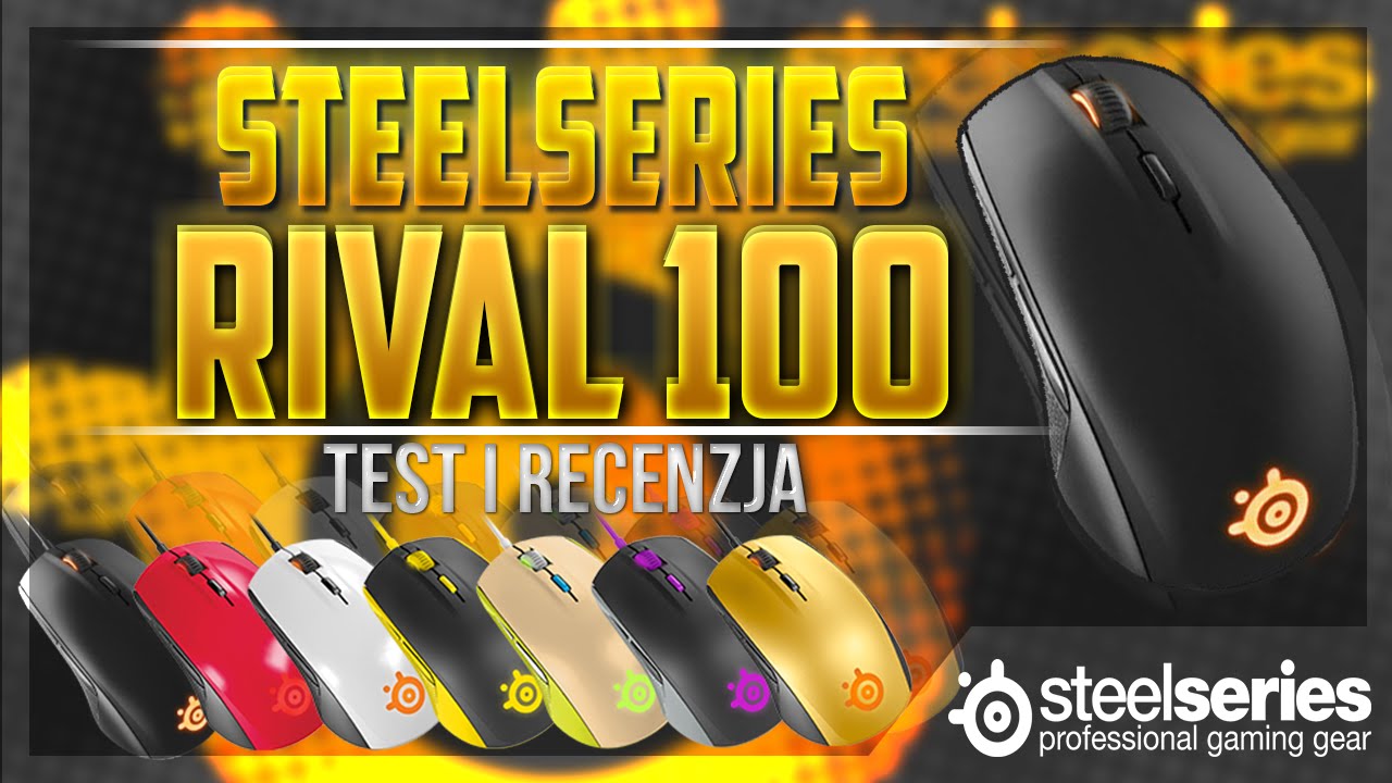 SteelSeries Rival 100 - Test i recenzja niedrogiego optyka