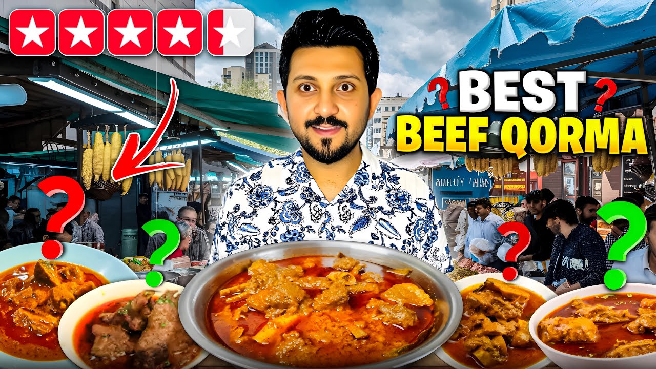 I Tried to Find The Best Beef Qorma in Pakistan (Karachi)