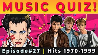 70s 80s 90s Music Quiz | Name That Song & Artist Challenge