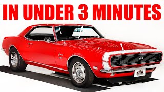 1968 Chevrolet Camaro Rsss For Sale In Under 3 Minutes V21599