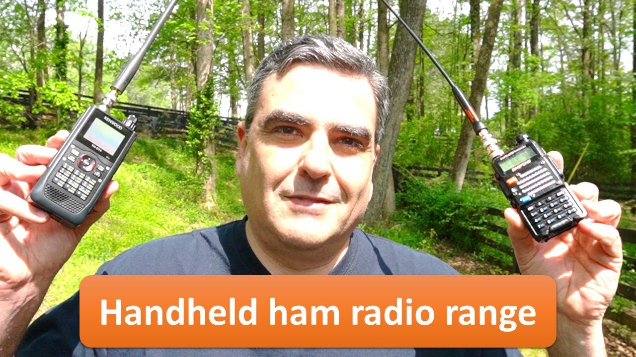 What is the range of a handheld ham radio? YouTube