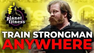 Commercial Gym Strongman Training Back & Posterior Chain