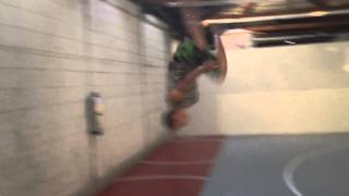 Step Wall Flip 180