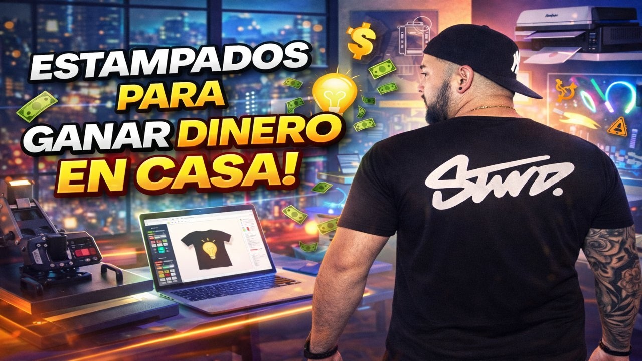 Así Ganó Dinero Vendiendo Camisetas Estampadas 💸